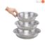 ست آبکش آلومینیومی کد 7058 - مجموعه 3 عددی