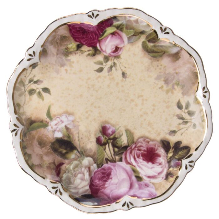 پیش دستی چینی لمونژ کد 1007 - بسته 6 عددی