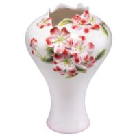 گلدان چینی گل برجسته کد 101212
