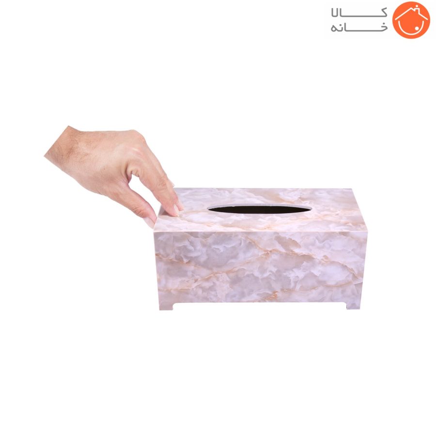 جا دستمال کاغذی طرح سنگ گلدن هاوس کد 22003Y