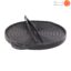 تابه گریل گرد 2 پارچه کد 1002